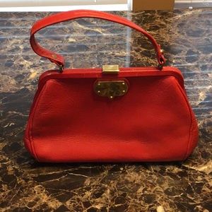 Calderon Vtg 1960's Petite Top Clasplock Satchel